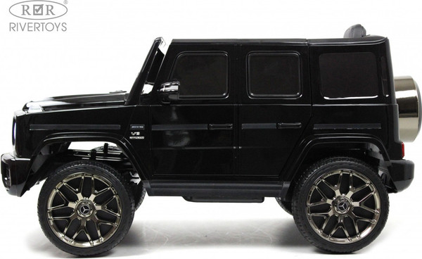 Изображение товара Детский автомобиль RiverToys Mercedes-Benz G63 / T999TT (черный глянец)