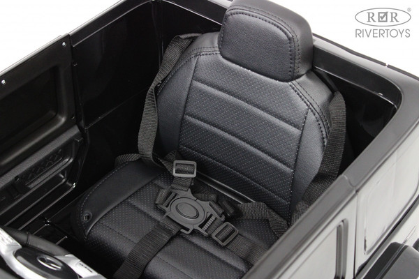 Изображение товара Детский автомобиль RiverToys Mercedes-Benz G63 / T999TT (черный глянец)