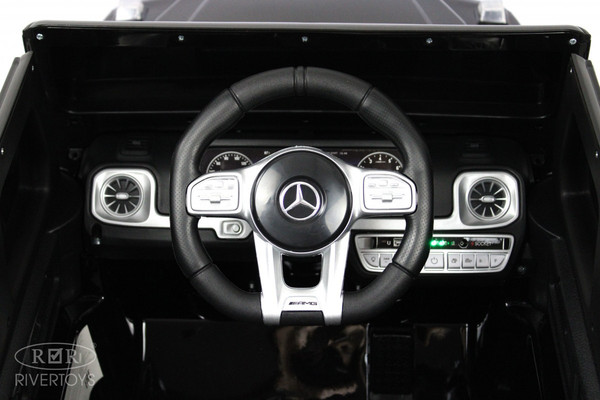 Изображение товара Детский автомобиль RiverToys Mercedes-Benz G63 / T999TT (черный глянец)