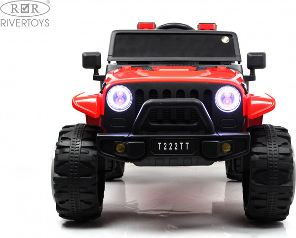 Изображение товара Детский автомобиль RiverToys T222TT 4WD (красный)