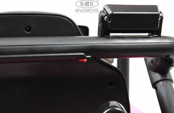 Изображение товара Детский автомобиль RiverToys T222TT 4WD (розовый)