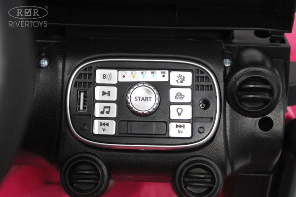 Изображение товара Детский автомобиль RiverToys T222TT 4WD (розовый)