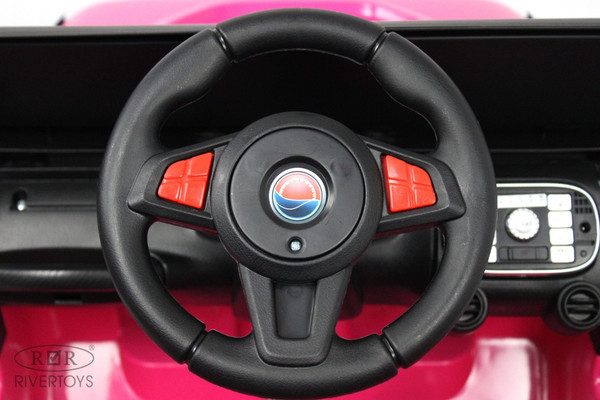 Изображение товара Детский автомобиль RiverToys T222TT 4WD (розовый)