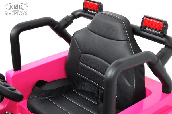 Изображение товара Детский автомобиль RiverToys T222TT 4WD (розовый)