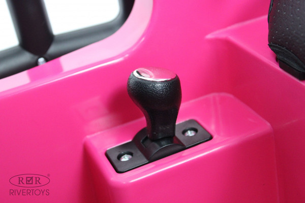 Изображение товара Детский автомобиль RiverToys T222TT 4WD (розовый)