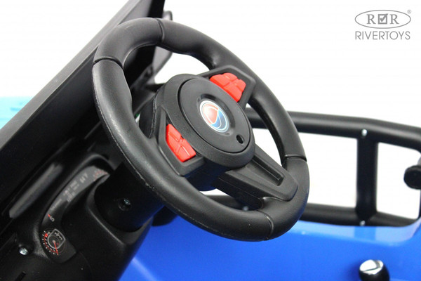 Изображение товара Детский автомобиль RiverToys T222TT 4WD (синий)
