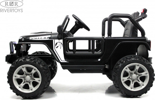 Изображение товара Детский автомобиль RiverToys T222TT 4WD (черный)