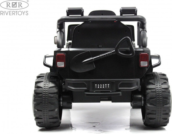 Изображение товара Детский автомобиль RiverToys T222TT 4WD (черный)