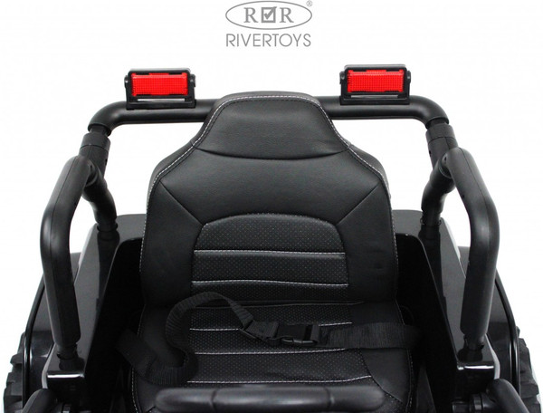Изображение товара Детский автомобиль RiverToys T222TT 4WD (черный)