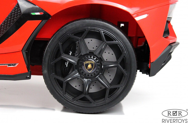 Изображение товара Детский автомобиль RiverToys Lamborghini Aventador SVJ / A333MP (красный)