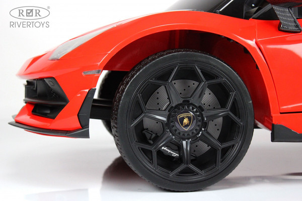 Изображение товара Детский автомобиль RiverToys Lamborghini Aventador SVJ / A333MP (красный)