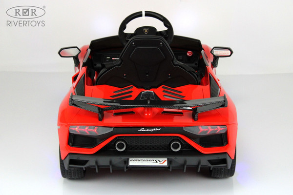 Изображение товара Детский автомобиль RiverToys Lamborghini Aventador SVJ / A333MP (красный)
