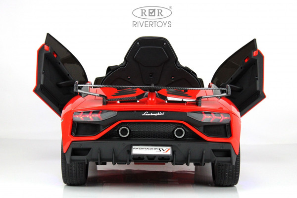 Изображение товара Детский автомобиль RiverToys Lamborghini Aventador SVJ / A333MP (красный)