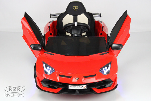 Изображение товара Детский автомобиль RiverToys Lamborghini Aventador SVJ / A333MP (красный)