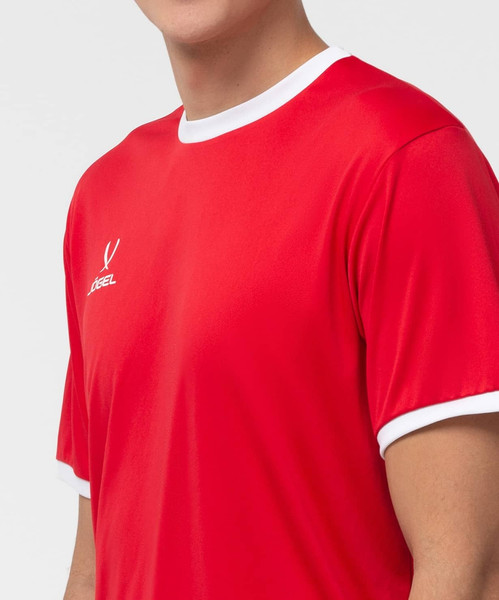 Изображение товара Футболка игровая футбольная Jogel Camp Origin Jersey / JFT-1020 (XXL, красный/белый)