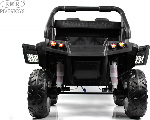 Изображение товара Детский автомобиль RiverToys Mercedes-Benz Unimog Concept P555BP (серебристый глянец)