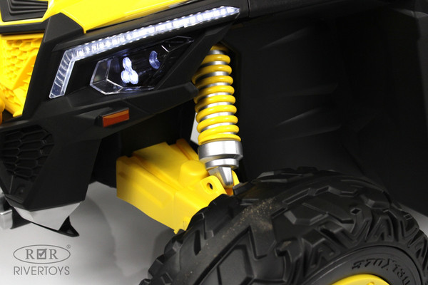 Изображение товара Детский автомобиль RiverToys BRP Can-Am Maverick Y111YY (желтый)