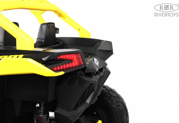 Изображение товара Детский автомобиль RiverToys BRP Can-Am Maverick Y111YY (желтый)