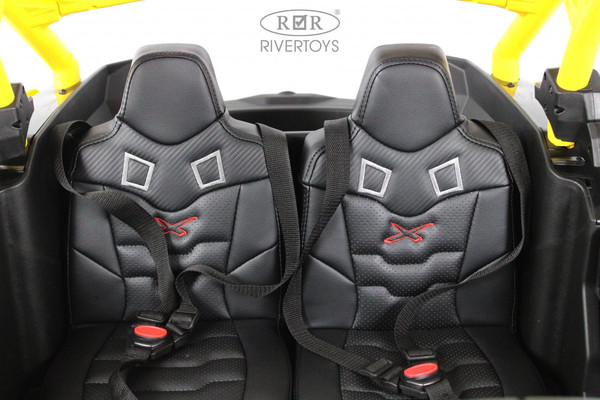 Изображение товара Детский автомобиль RiverToys BRP Can-Am Maverick Y111YY (желтый)