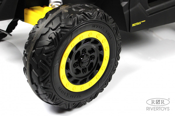 Изображение товара Детский автомобиль RiverToys BRP Can-Am Maverick Y111YY (желтый)