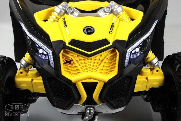 Изображение товара Детский автомобиль RiverToys BRP Can-Am Maverick Y111YY (желтый)
