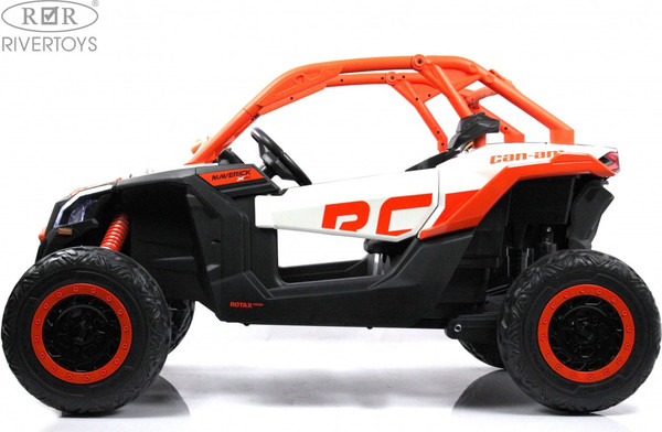 Изображение товара Детский автомобиль RiverToys BRP Can-Am Maverick Y111YY (оранжевый)