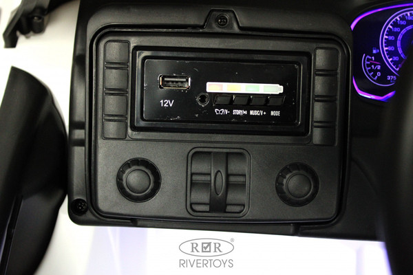 Изображение товара Детский автомобиль RiverToys BMW M5 Competition A555MP (белый)