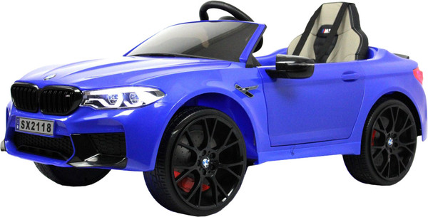 Изображение товара Детский автомобиль RiverToys BMW M5 Competition A555MP (синий)