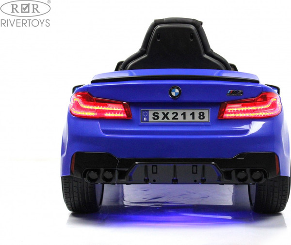 Изображение товара Детский автомобиль RiverToys BMW M5 Competition A555MP (синий)