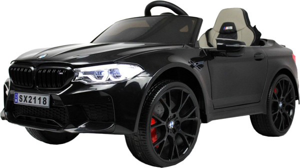Изображение товара Детский автомобиль RiverToys BMW M5 Competition A555MP (черный)