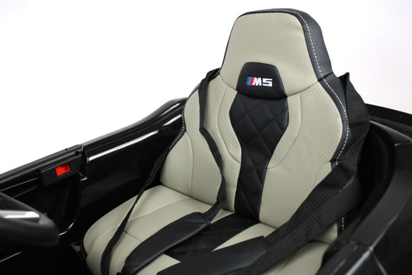 Изображение товара Детский автомобиль RiverToys BMW M5 Competition A555MP (черный)