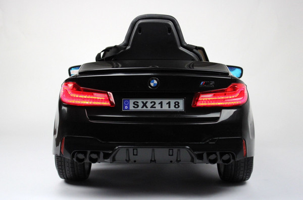 Изображение товара Детский автомобиль RiverToys BMW M5 Competition A555MP (черный)