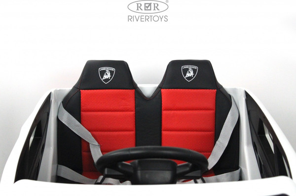 Изображение товара Детский автомобиль RiverToys Lamborghini Urus E777EE (белый)