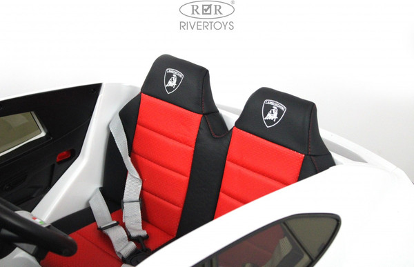 Изображение товара Детский автомобиль RiverToys Lamborghini Urus E777EE (белый)