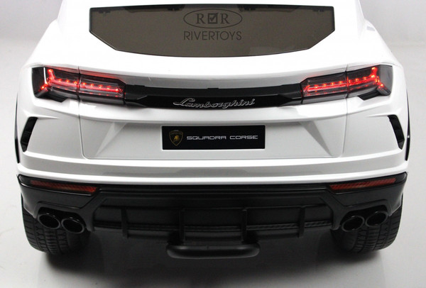 Изображение товара Детский автомобиль RiverToys Lamborghini Urus E777EE (белый)