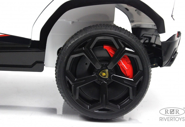 Изображение товара Детский автомобиль RiverToys Lamborghini Urus E777EE (белый)