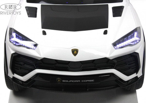 Изображение товара Детский автомобиль RiverToys Lamborghini Urus E777EE (белый)