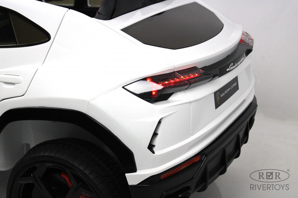 Изображение товара Детский автомобиль RiverToys Lamborghini Urus E777EE (белый)