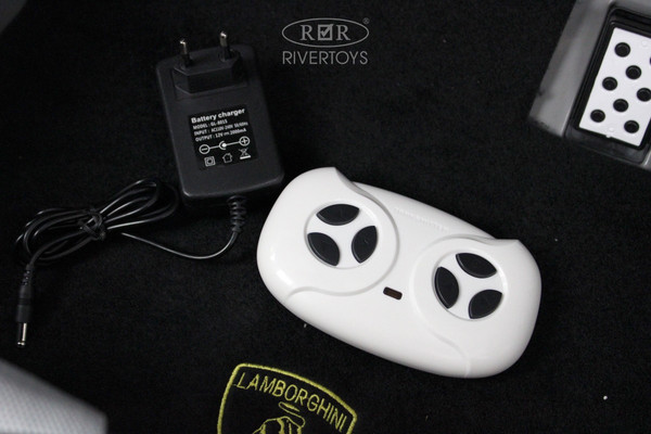 Изображение товара Детский автомобиль RiverToys Lamborghini Urus E777EE (белый)