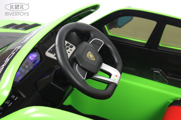 Изображение товара Детский автомобиль RiverToys Lamborghini Urus E777EE (зеленый)
