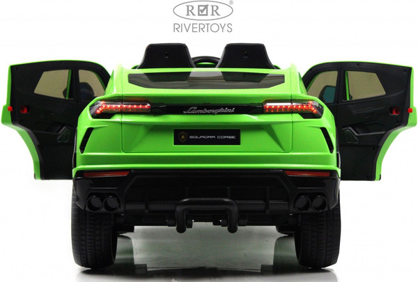Изображение товара Детский автомобиль RiverToys Lamborghini Urus E777EE (зеленый)