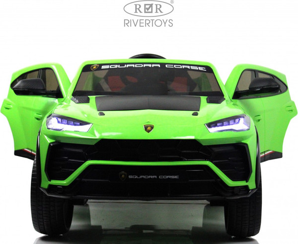 Изображение товара Детский автомобиль RiverToys Lamborghini Urus E777EE (зеленый)