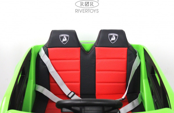 Изображение товара Детский автомобиль RiverToys Lamborghini Urus E777EE (зеленый)