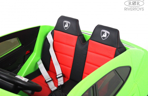 Изображение товара Детский автомобиль RiverToys Lamborghini Urus E777EE (зеленый)