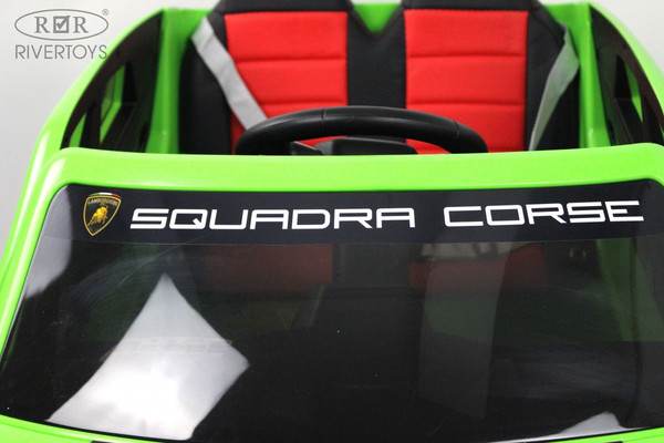 Изображение товара Детский автомобиль RiverToys Lamborghini Urus E777EE (зеленый)