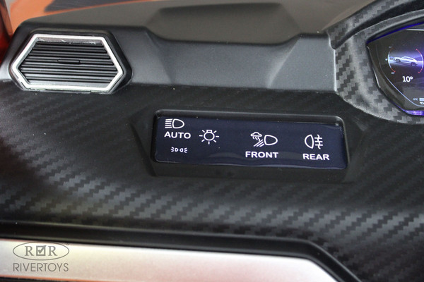 Изображение товара Детский автомобиль RiverToys Lamborghini Urus E777EE (оранжевый)