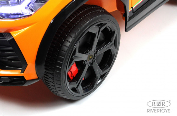Изображение товара Детский автомобиль RiverToys Lamborghini Urus E777EE (оранжевый)