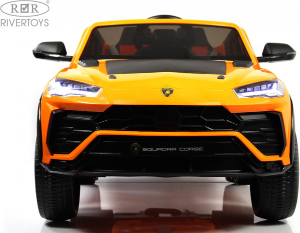 Изображение товара Детский автомобиль RiverToys Lamborghini Urus E777EE (оранжевый)