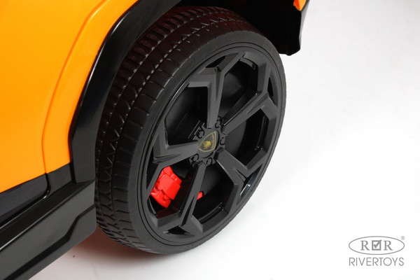 Изображение товара Детский автомобиль RiverToys Lamborghini Urus E777EE (оранжевый)