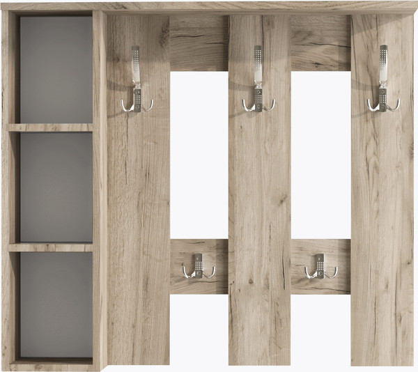 Изображение товара Вешалка для одежды Артём-Мебель СН-100.43 (дуб крафт серый)